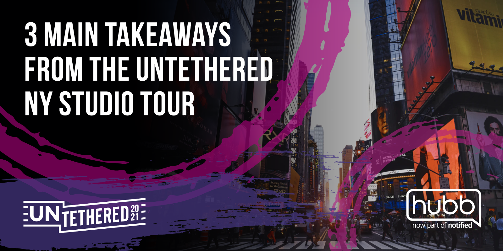 Three main takeaways from the Untethered new york studio tour blog banner